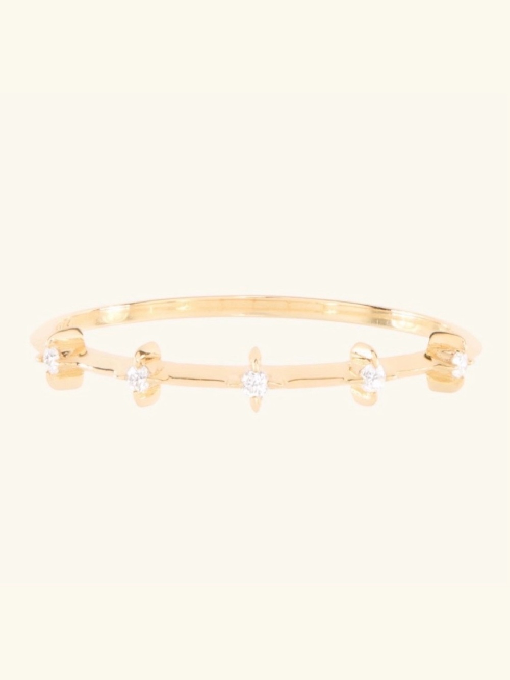 14k Catbird Evening Star Ring
